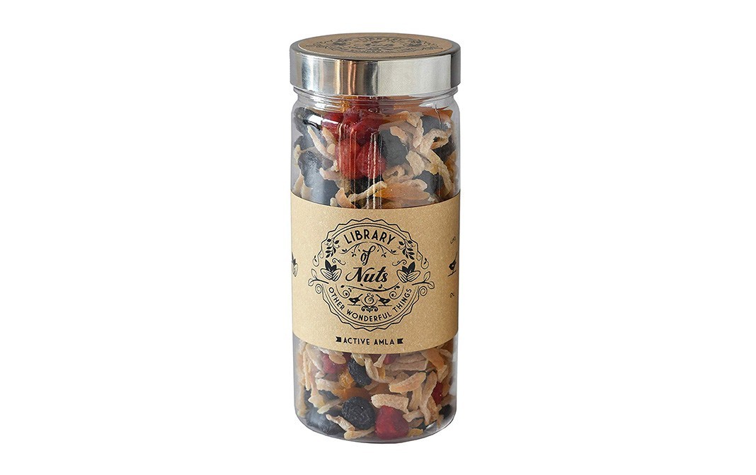 Library of Nuts Active Amla (Assorted Digestive Mouth Freshner)   Jar  200 grams